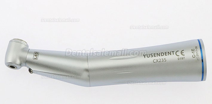 YUSENDENT COXO CX235-1E Dental Inner Water LED E-generator Contra Angle Handpiece